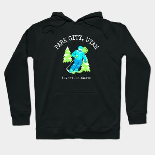 Park City, Utah Skiing Hoodie